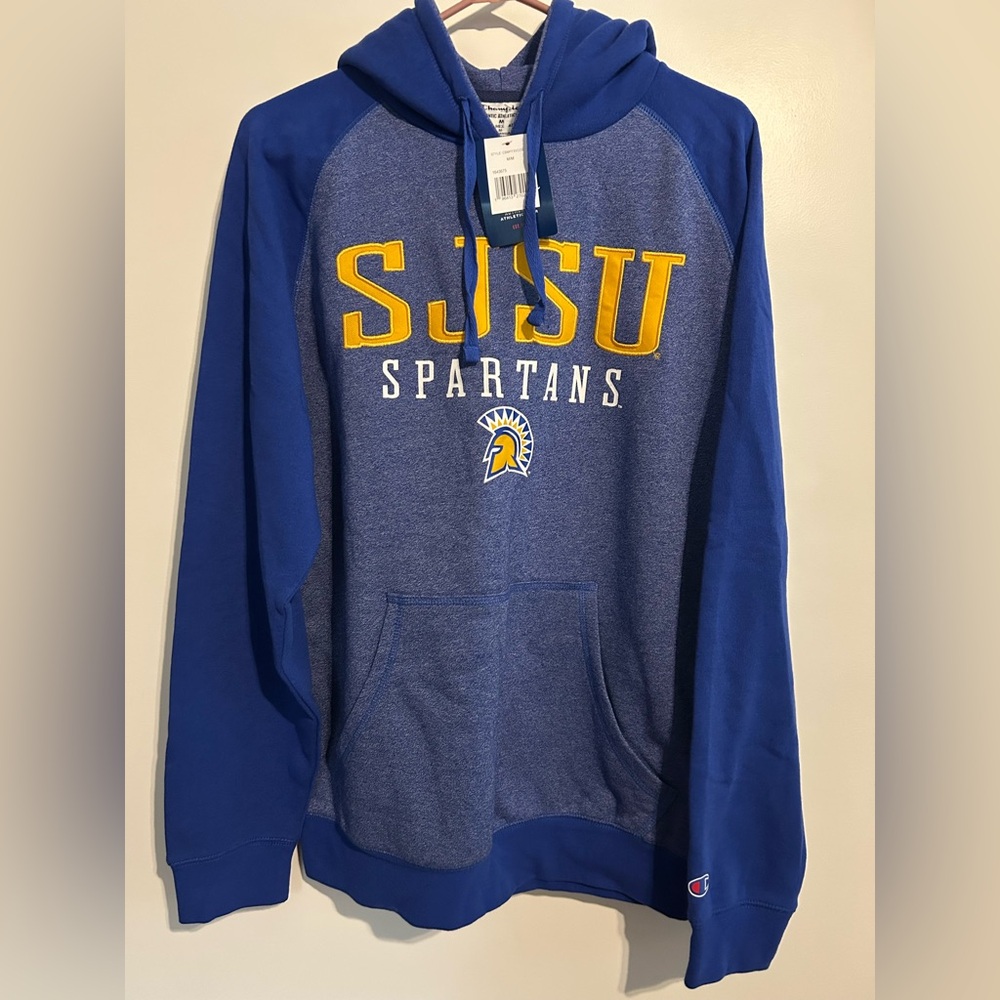 Blue SJSU Spartans Men's Hoodie